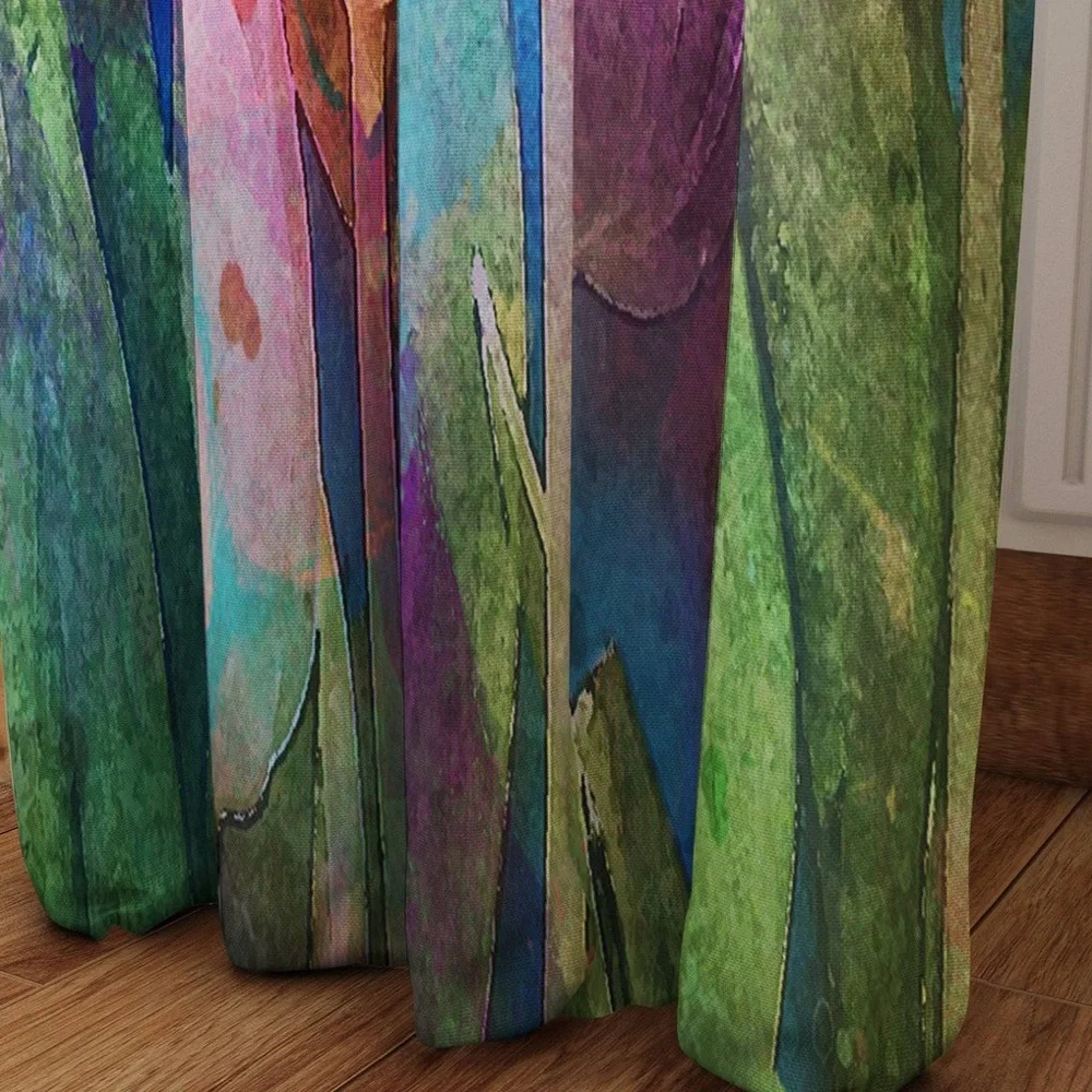 Wayfair Mod Tulip Monet Style Curtains 2 Panels 20x53
